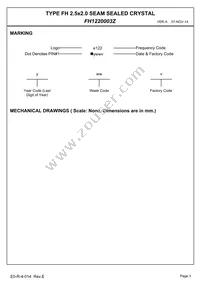 FH1220003Z Datasheet Page 5