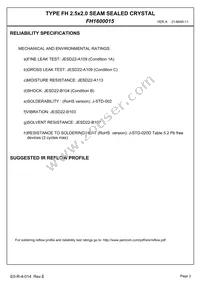 FH1600015 Datasheet Page 4