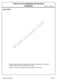 FH1600015 Datasheet Page 6