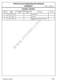 FH3200011 Datasheet Page 2