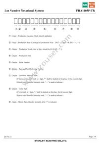 FHA1105P-TR Datasheet Page 18