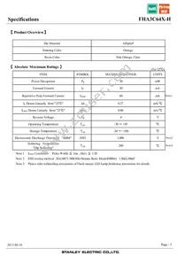 FHA3C64X-H Datasheet Page 3