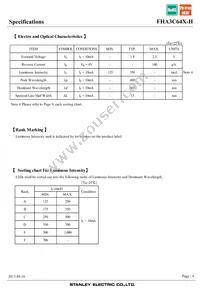 FHA3C64X-H Datasheet Page 4