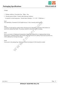 FHA3C64X-H Datasheet Page 15