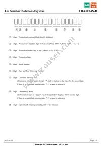 FHA3C64X-H Datasheet Page 18