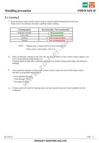 FHD3C64X-H Datasheet Page 11