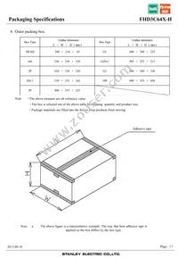 FHD3C64X-H Datasheet Page 17