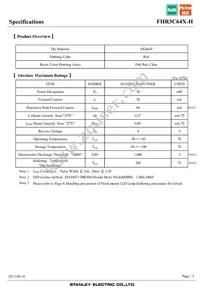 FHR3C64X-H Datasheet Page 3