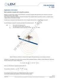 FHS 40-P/SP600 Datasheet Page 9