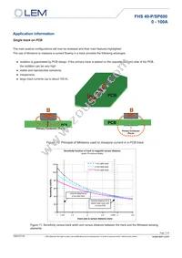 FHS 40-P/SP600 Datasheet Page 11