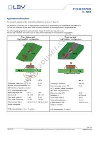 FHS 40-P/SP600 Datasheet Page 12