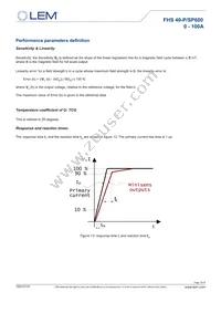 FHS 40-P/SP600 Datasheet Page 16