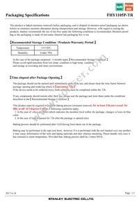 FHY1105P-TR Datasheet Page 11