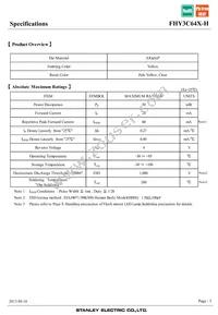FHY3C64X-H Datasheet Page 3