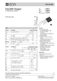 FID35-06C Datasheet Cover