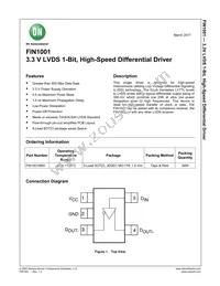 FIN1001M5X Datasheet Page 2