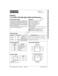 FIN1018K8X Datasheet Page 2