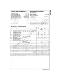 FIN1104MTC Datasheet Page 4