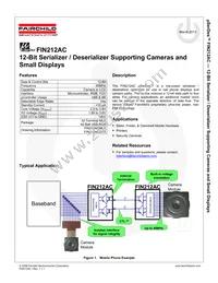FIN212ACGFX Datasheet Cover