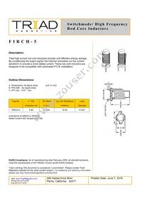 FIRCH-5 Datasheet Cover
