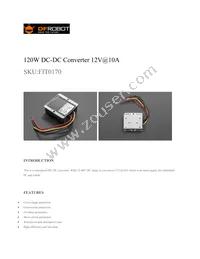 FIT0170 Datasheet Cover