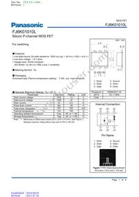 FJ6K01010L Datasheet Cover