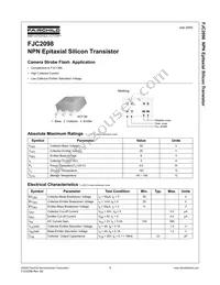 FJC2098QTF Datasheet Cover