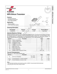 FJD5555TM Datasheet Page 2