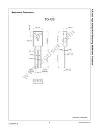FJE3303H2 Datasheet Page 5