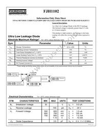 FJH1102 Datasheet Cover