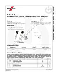 FJN3303RTA Datasheet Page 2