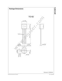 FJN3314RBU Datasheet Page 2