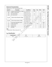 FJP13007H2TU-F080 Datasheet Page 2