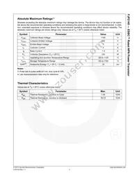 FJP2145TU Datasheet Page 3