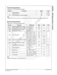 FJX2222ATF Datasheet Page 3