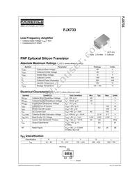 FJX733OTF Datasheet Page 2