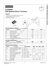 FJY4005R Datasheet Cover