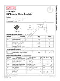 FJY4008R Datasheet Cover