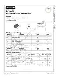 FJY4009R Datasheet Cover