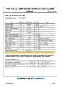 FK2400017 Datasheet Page 3