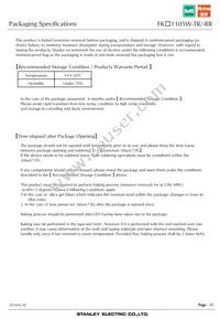 FKA1105W-TR Datasheet Page 11