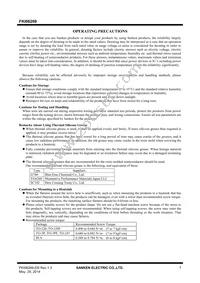 FKI06269 Datasheet Page 7