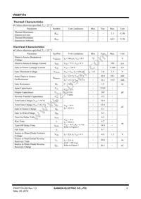 FKI07174 Datasheet Page 2