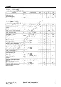 FKI10531 Datasheet Page 2