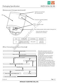 FKR1105W-TR Datasheet Page 12