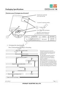 FKR1111C-TR Datasheet Page 11