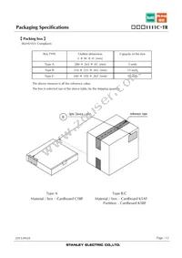 FKR1111C-TR Datasheet Page 12