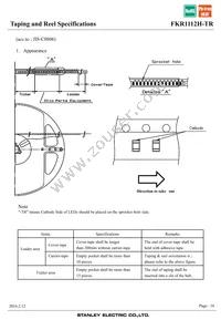 FKR1112H-TR Datasheet Page 16