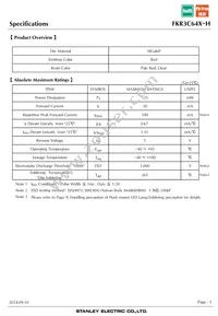 FKR3C64X-H Datasheet Page 3