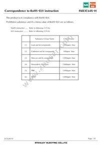 FKR3C64X-H Datasheet Page 18